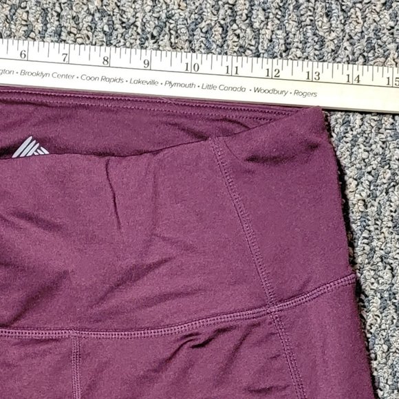 RBX Active Leggings Burgundy Size Medium - Picture 11 of 16